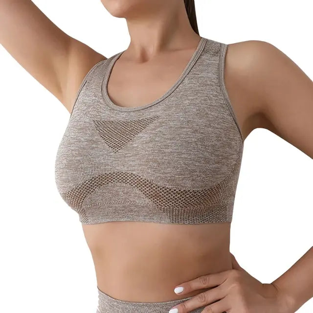 Soutien-gorge de sport sans couture