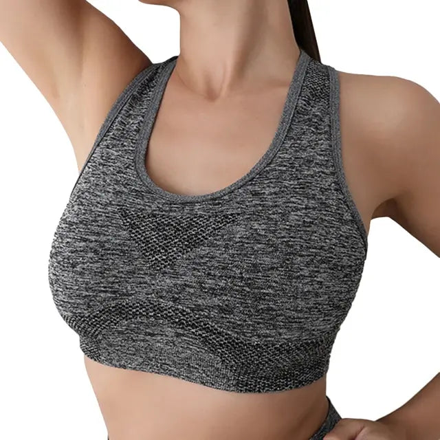 Soutien-gorge de sport sans couture