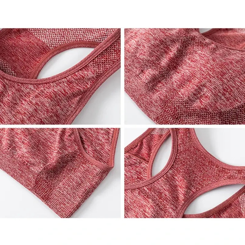 Soutien-gorge de sport sans couture