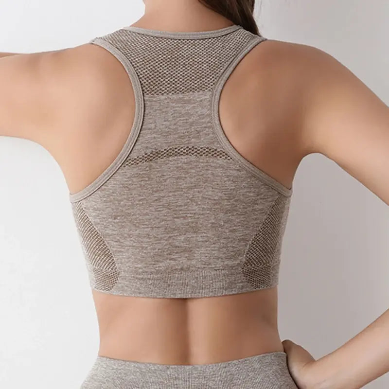 Soutien-gorge de sport sans couture