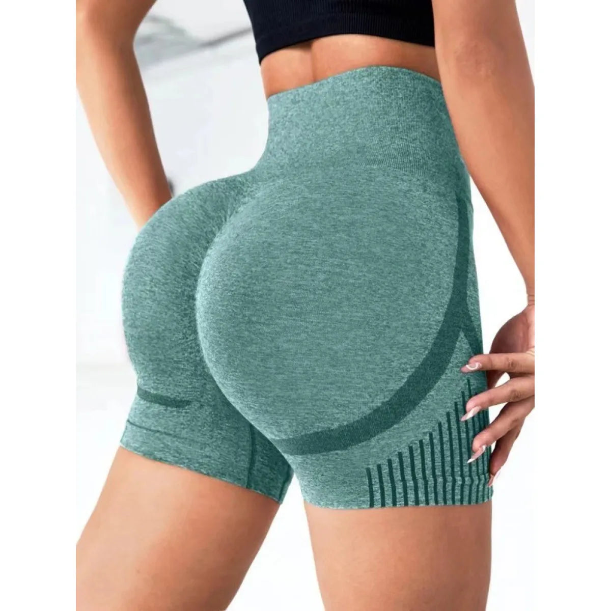 Short de sport sans couture