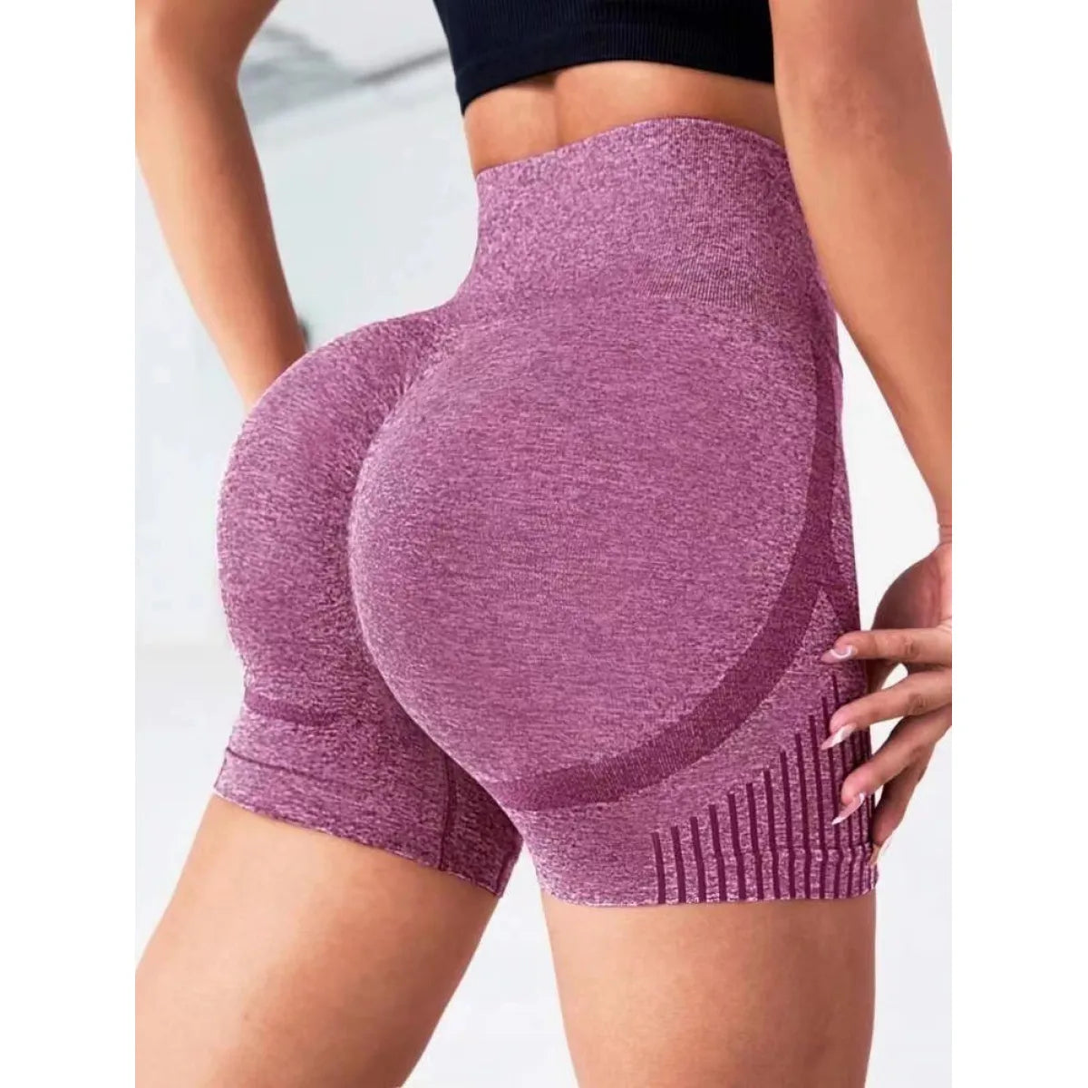 Short de sport sans couture