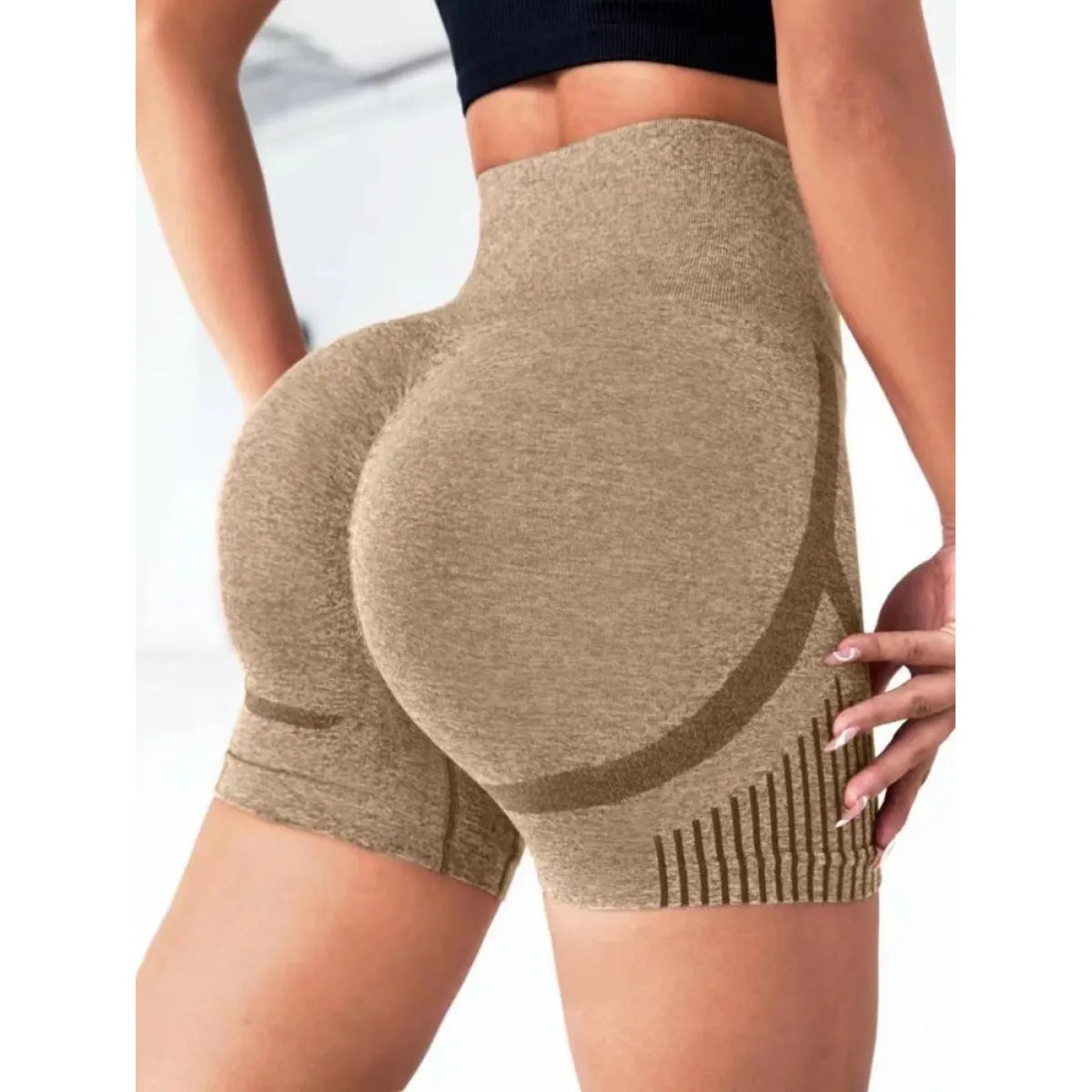 Short de sport sans couture