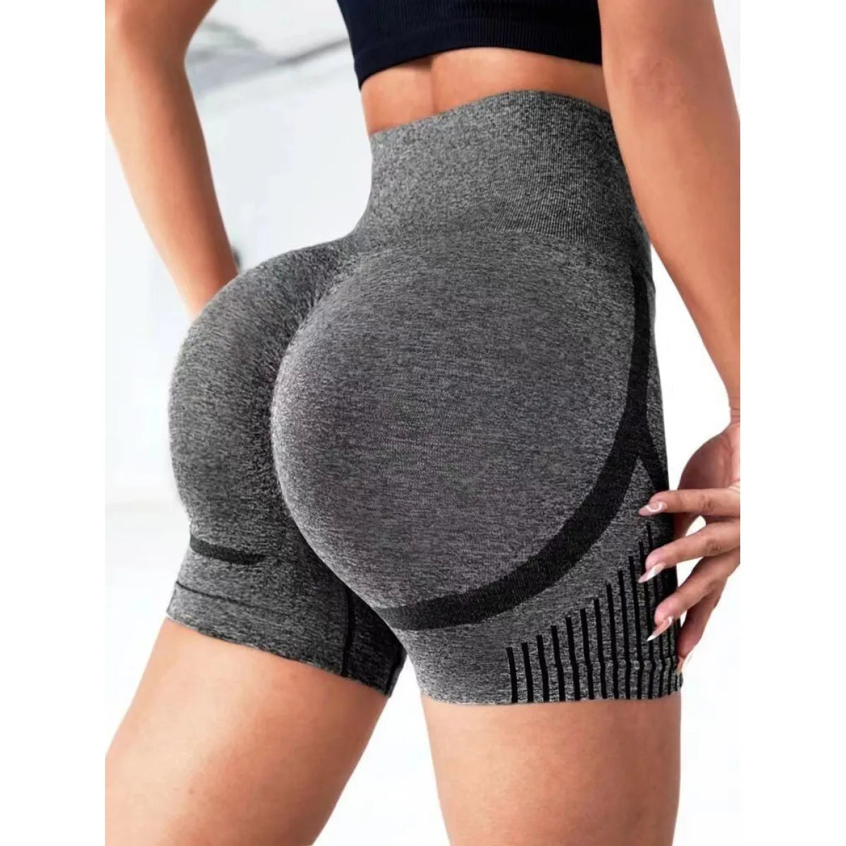 Short de sport sans couture
