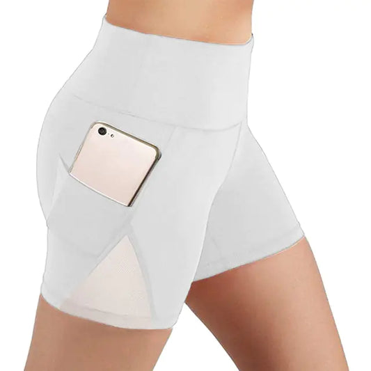 Short de sport avec poche latérale