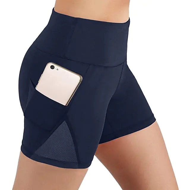 Short de sport avec poche latérale