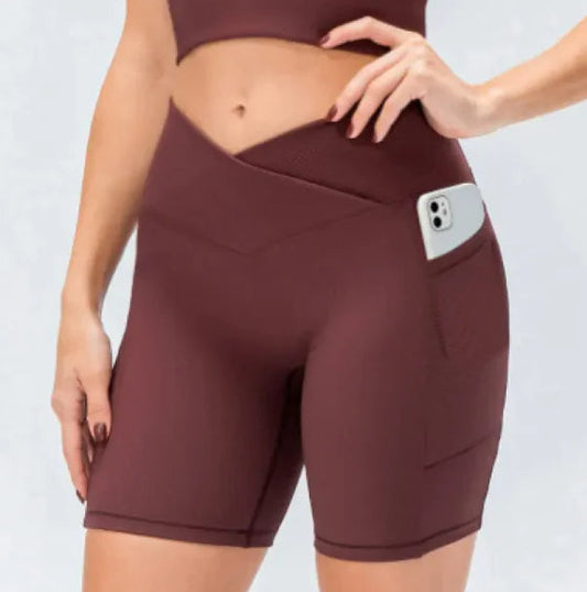 sportshort met zijzak