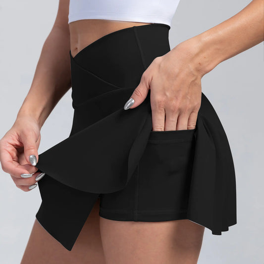 Jupe de sport avec short