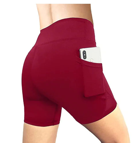 Short de sport avec poche latérale
